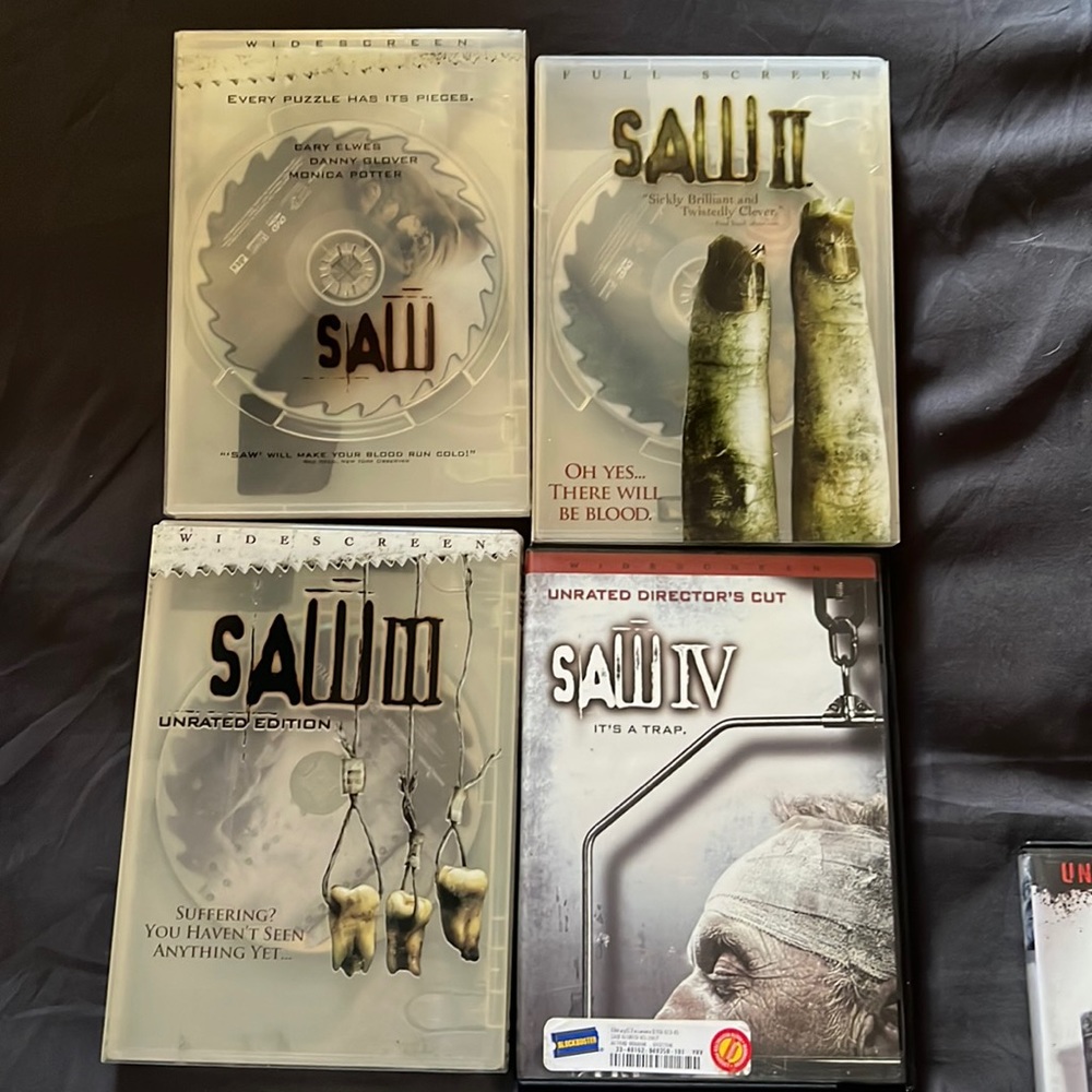 Saw movie collection